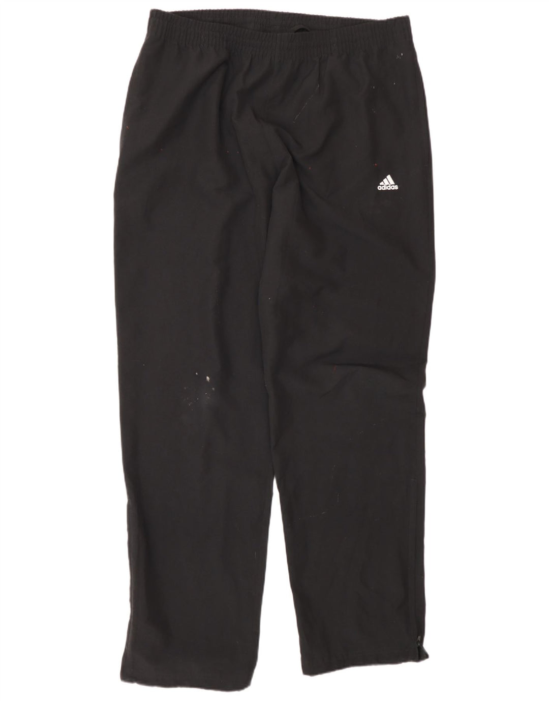 Adidas Mens Tracksuit Trousers Large Black Polyester