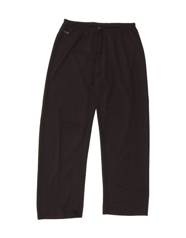 RUSSELL ATHLETIC Womens Tracksuit Trousers UK 14 Medium  Black Polyester Vintage Russell Athletic and Second-Hand Russell Athletic from Messina Hembry 
