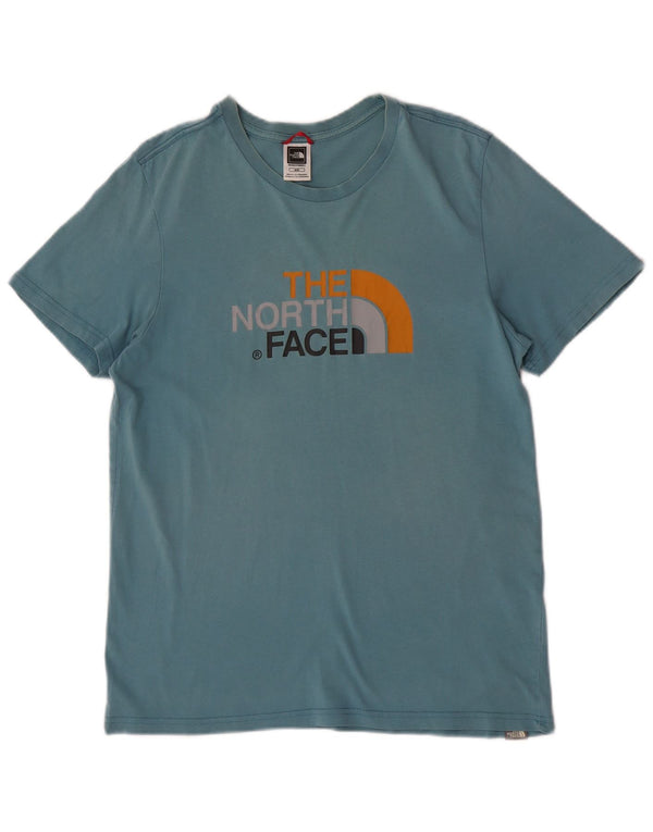 The North Face Mens Graphic T-Shirt Top Medium Blue