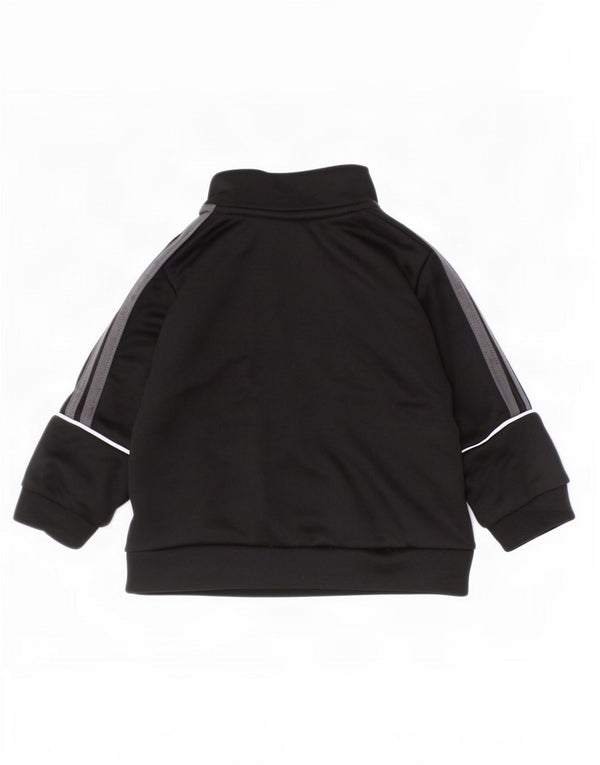 Adidas Baby Jungen Aeroready Zip Neck Sweatshirt Pullover 0-3 Monate Schwarz
