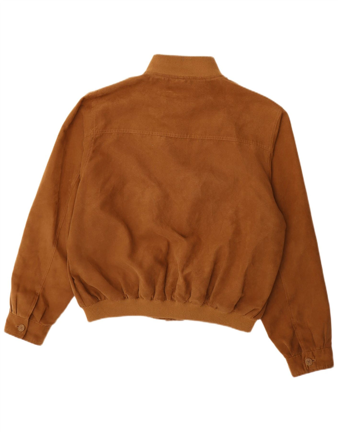 Stratos Mens Bomber Jacket IT 58 4XL Brown Polyester