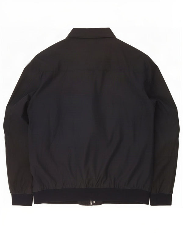Paul & Shark Mens Utility Jacket UK 50 5XL Μαύρο Πολυεστέρας
