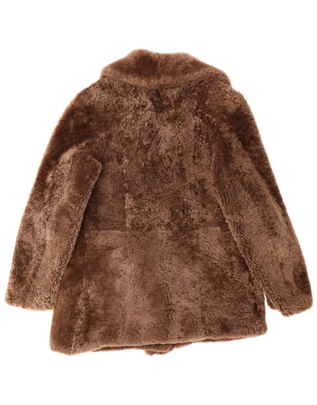Giubbotto Shearling Doppio Petto Donna Anfor IT 44 Marrone Medio
