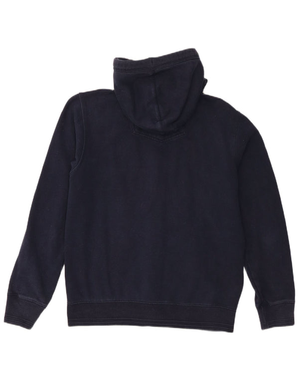 Fat Face pentru bărbați Heritage Graphic Zip Hoodie Pulover Medium Bleumarin Bumbac