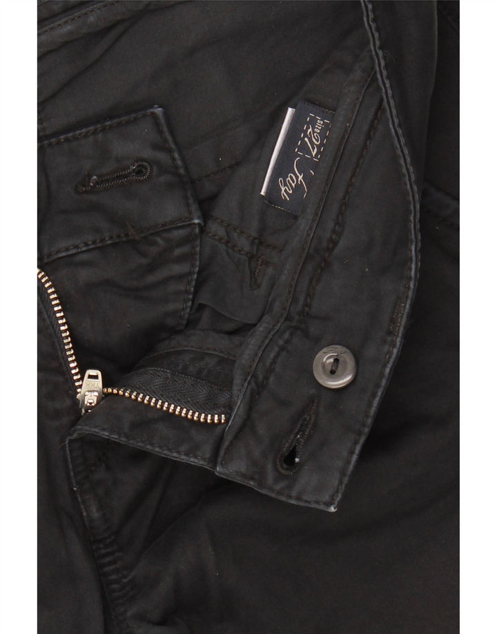 FAY Womens Slim Chino Trousers W27 L31 Navy Blue Vintage Fay and Second-Hand Fay from Messina Hembry 