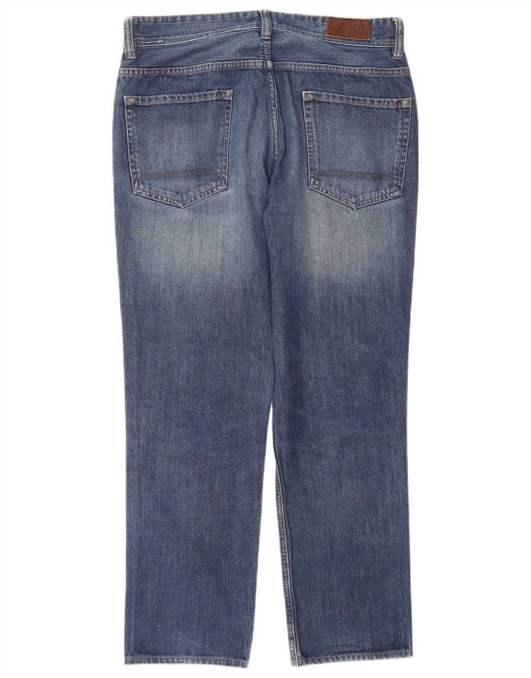 TIMBERLAND Mens Straight Jeans W32 L29 Blue Cotton