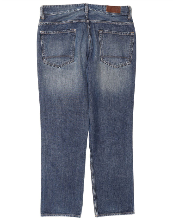 TIMBERLAND Mens Straight Jeans W32 L29 Blue Cotton