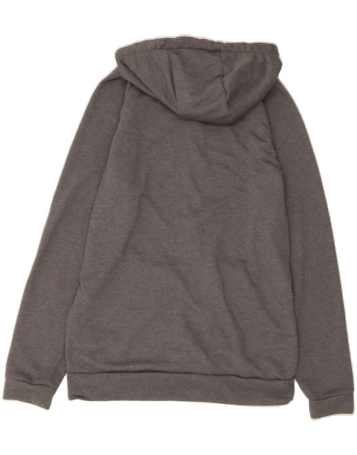 NIKE Mens Dri Fit Zip Hoodie Sweater Medium Grey Polyester Vintage Nike and Second-Hand Nike from Messina Hembry 
