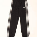 Pantaloni della tuta da ragazzo Adidas 9-10 anni in poliestere nero