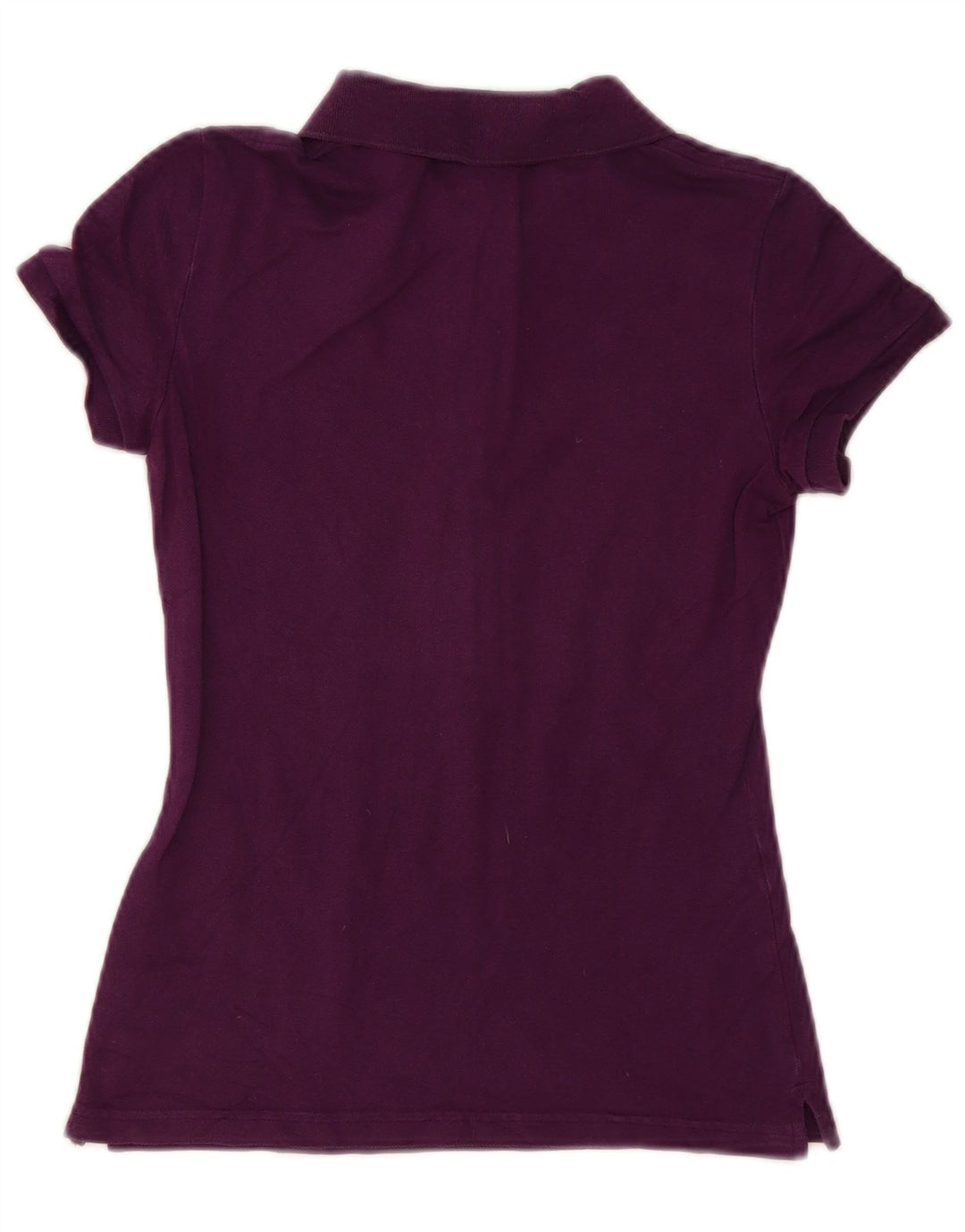 Lacoste Womens Polo Shirt Size 36 Small Purple Cotton
