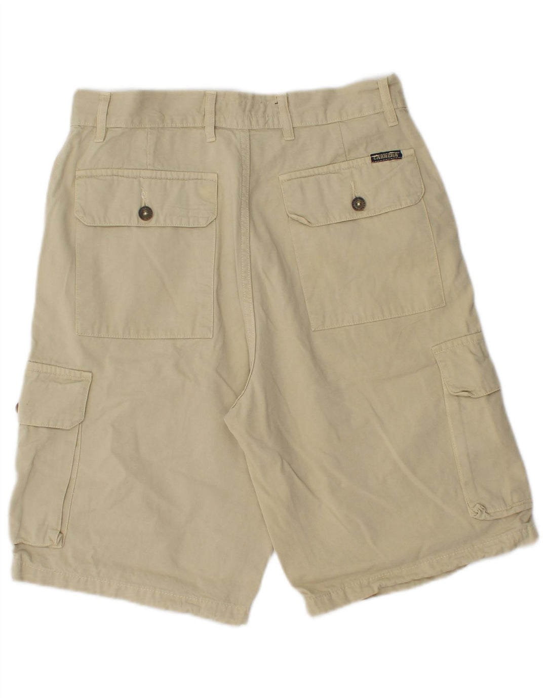 Carrera Mens Cargo Shorts IT 44 XS W29  Beige Cotton