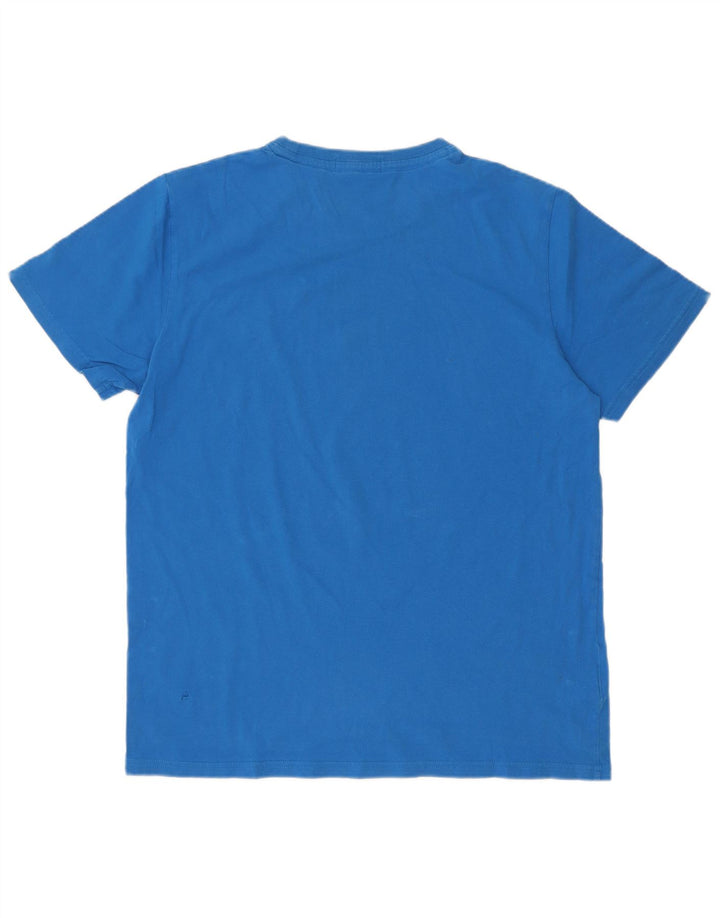 Fred Perry Herre T-Shirt Top Stor Blå