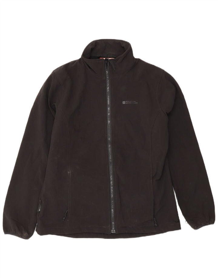 Mountain Warehouse Liner-Trainingsanzug-Oberjacke für Damen, UK 16, Größe L, Schwarz