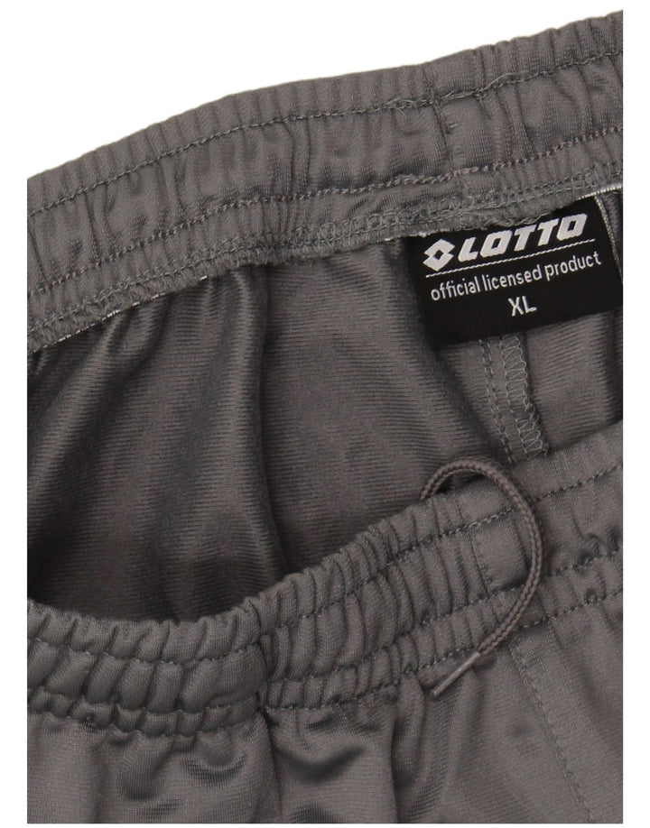 LOTTO Mens Tracksuit Trousers Joggers XL  Grey Polyester