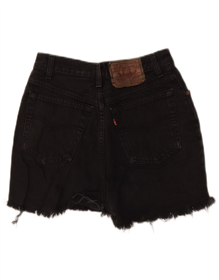 Levi's Short En Jean Femme W24 XS Noir