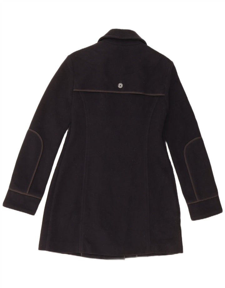 MURPHY & NYE Womens Sailmakers Double Breasted Coat IT 44 Medium Navy Blue