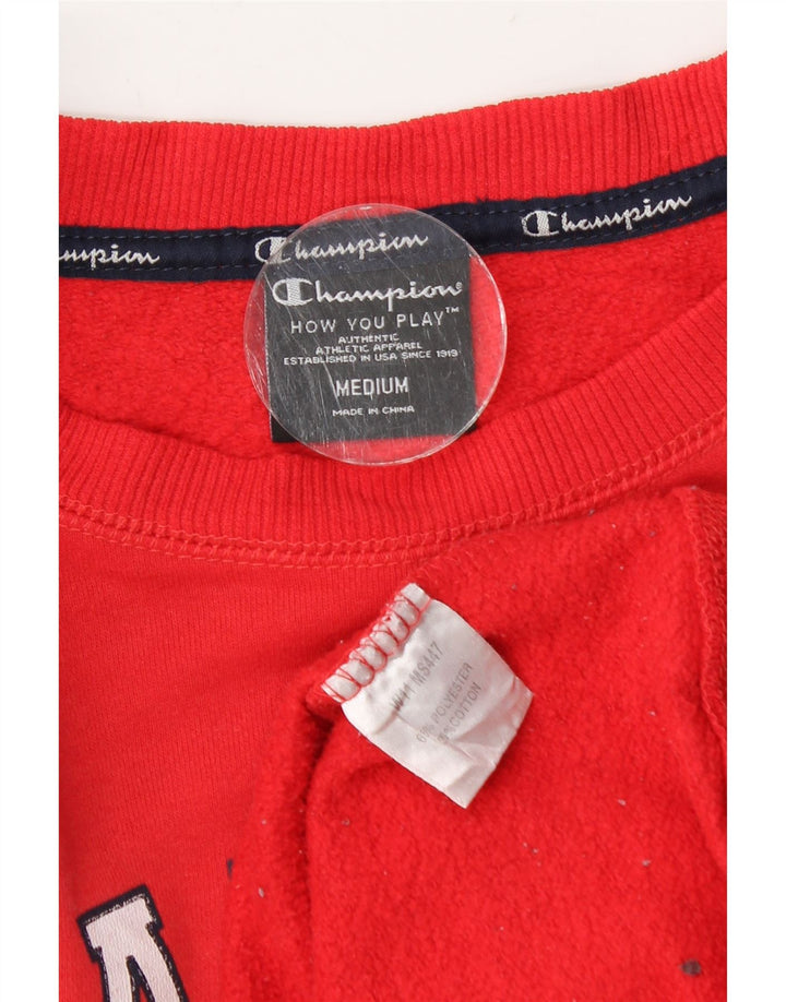 Pulover grafic pentru bărbați Champion Pulover Medium Red Poliester