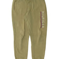TOMMY HILFIGER Herren-Trainingsanzug mit Grafik, Jogginghose, Mittelgrün