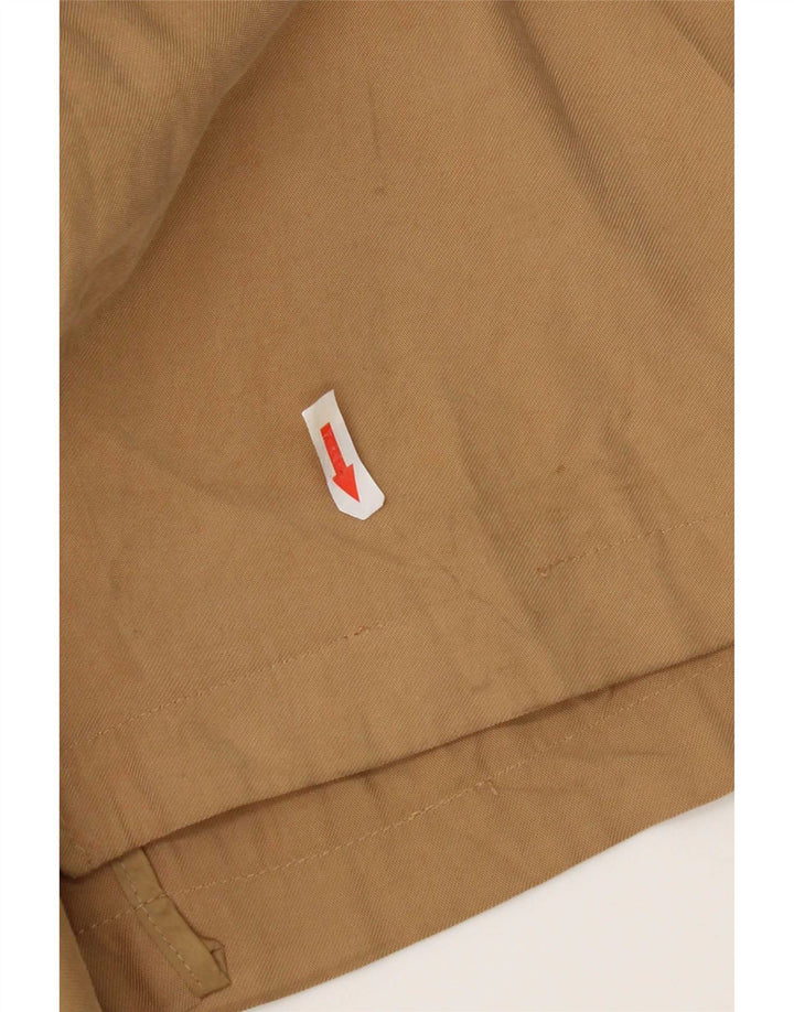 Soprabito aperto oversize da donna Zara UK 14 beige medio