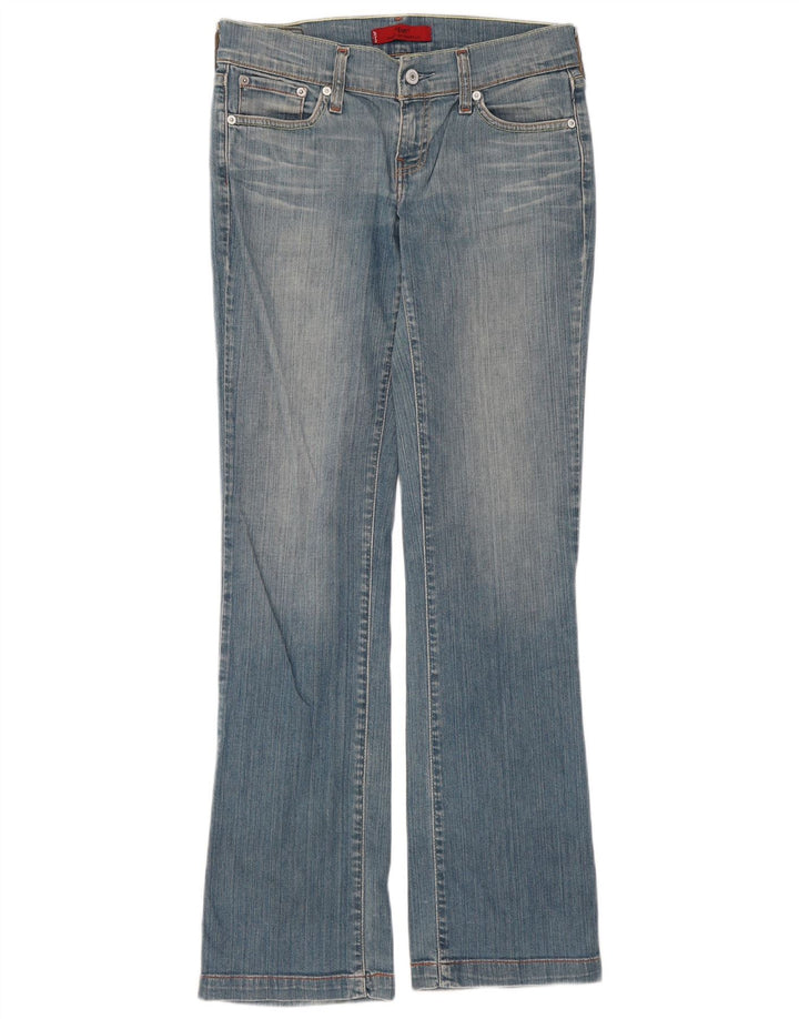 Levi's Dame Eve Straight Jeans W31 L34 Blå Bomuld