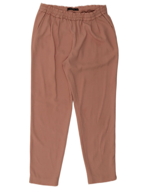 Zara Slim Chino-Hose für Damen, Größe M, W28, L28, Rosa