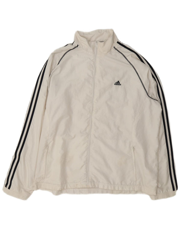 Ανδρική φόρμα Adidas Top Jacket XL White Polyester