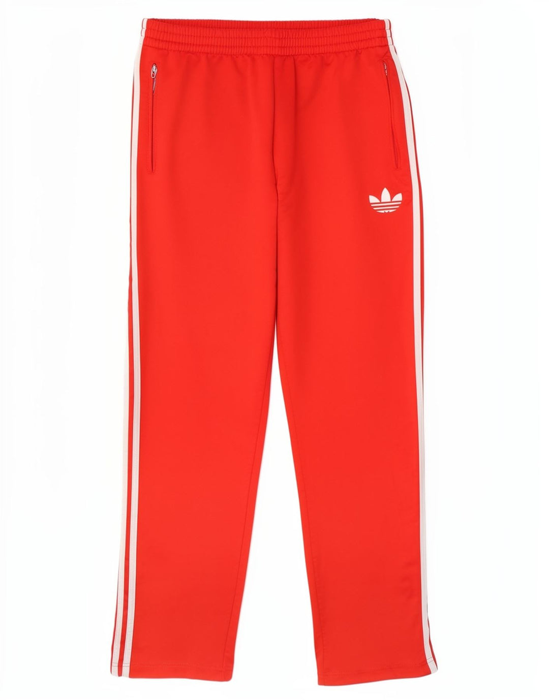 Adidas Mens Tracksuit Trousers Medium Red Polyester