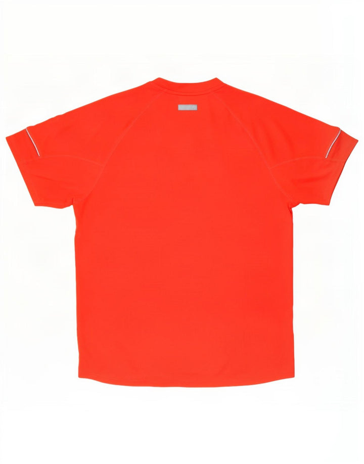 Nike Hommes Dri Fit T-Shirt Haut UK 42/44 Grand Rouge Polyester