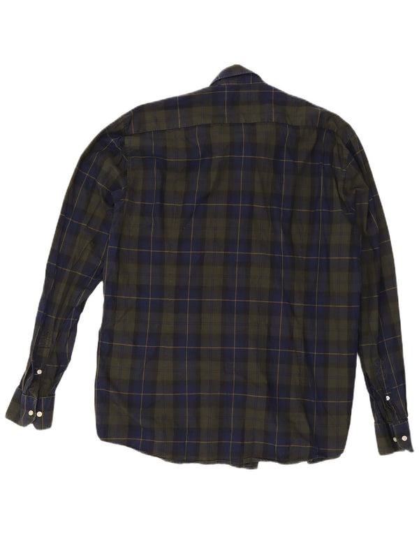 Camisa masculina Barbour sob medida 2XL xadrez verde