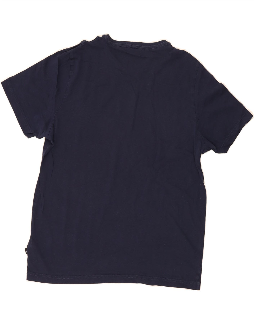 PUMA Mens T-Shirt Top Large Navy Blue Cotton Vintage Puma and Second-Hand Puma from Messina Hembry 