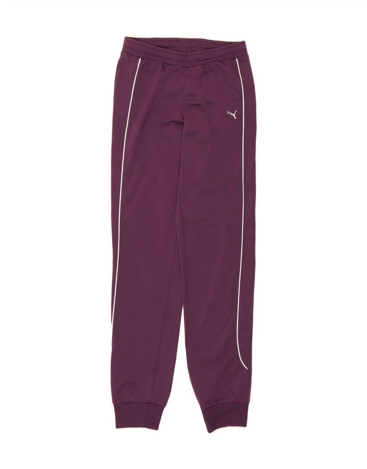 PUMA Womens Tracksuit Trousers Joggers UK 8 Small  Purple Polyester Vintage Puma and Second-Hand Puma from Messina Hembry 