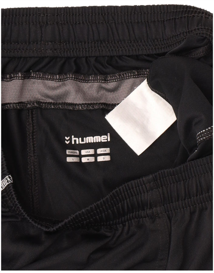 Мужские спортивные шорты Hummel с рисунком, средний черный, полиэстер