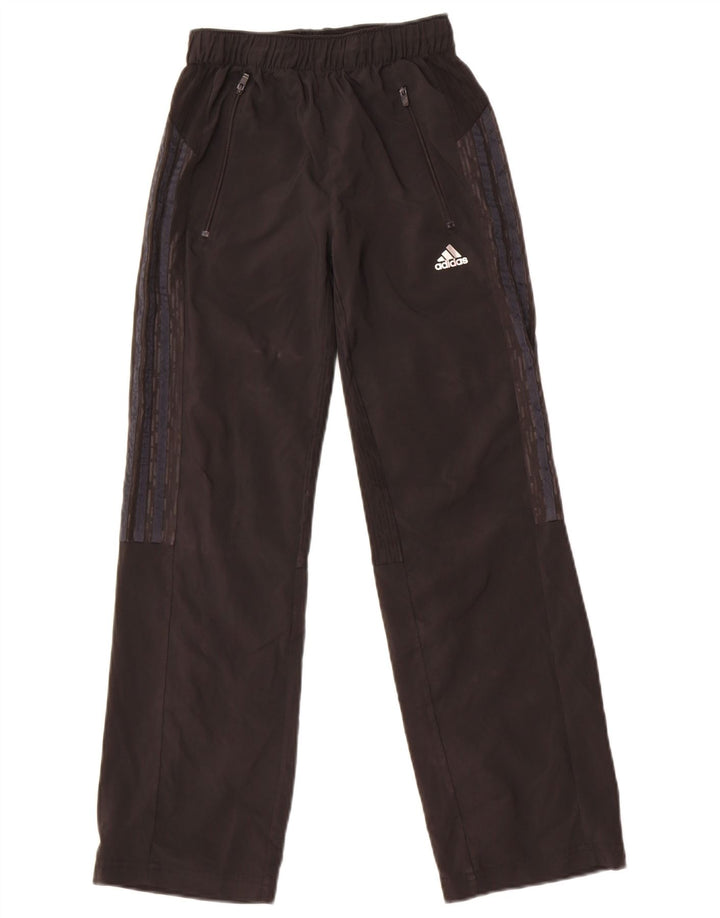 Pantaloni de trening Adidas Climacool pentru baieti 11-12 ani poliester negru