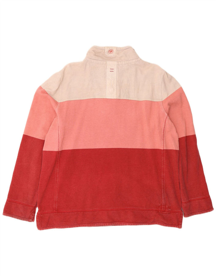 Fat Face Womens Sweatshirt Jumper UK 18 XL Multicoloured Colourblock
