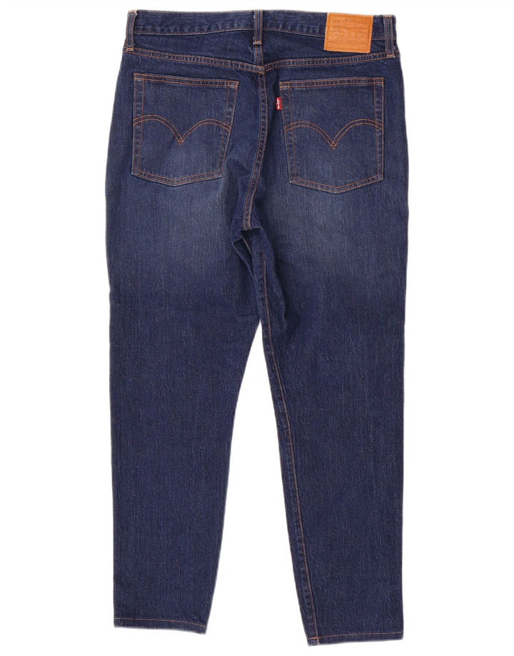 Levi's Womens Wedgie Cropped Jeans W30 L26 Blue Cotton