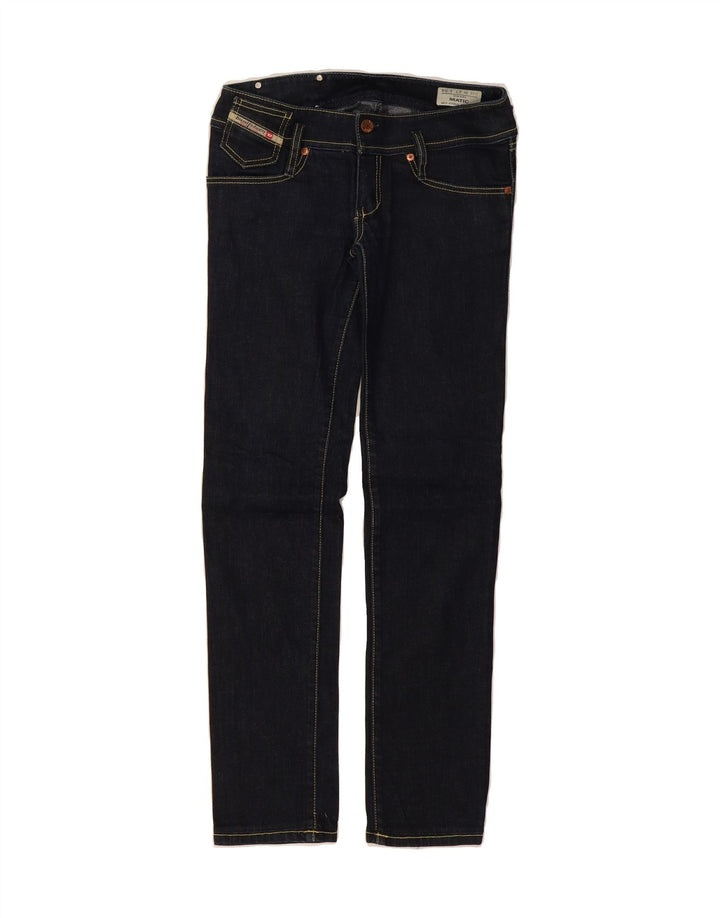 DIESEL Womens Matic Slim Jeans W27 L30 Navy Blue Cotton Vintage Diesel and Second-Hand Diesel from Messina Hembry 