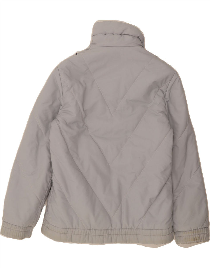 VINTAGE Mens Padded Jacket UK 40 Large Grey Vintage Vintage and Second-Hand Vintage from Messina Hembry 