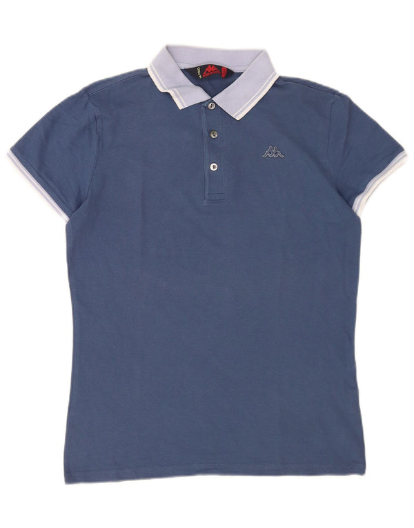 Kappa Mens Polo Shirt Small Blue Colourblock