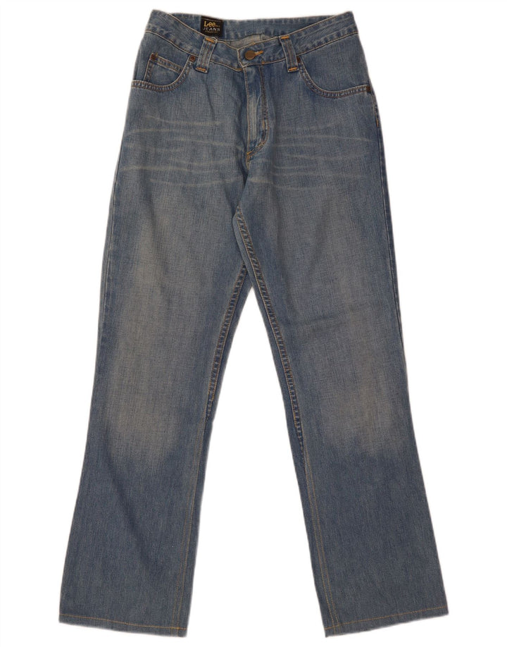Lee Womens Felton Flared Jeans W31 L33 Blaue Baumwolle