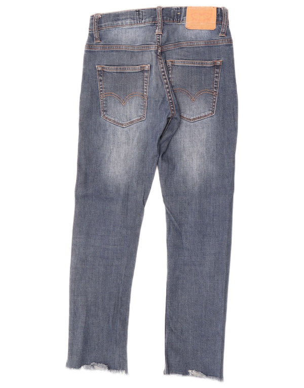 Levi's Boys 520 Tapered Jeans 11-12 ετών W26 L26 Blue Cotton