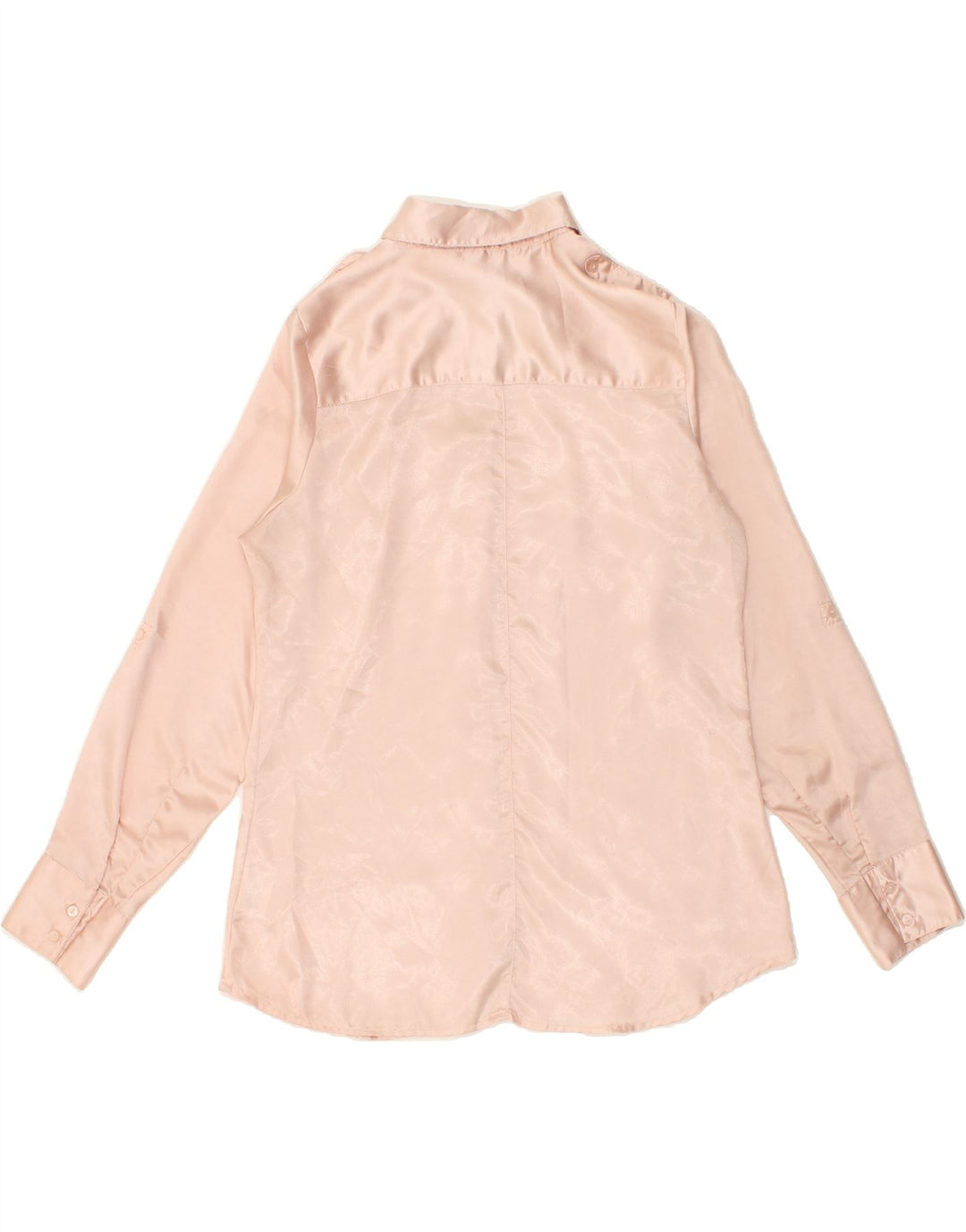 VINTAGE Womens Shirt IT 44 Medium Beige Polyester Vintage Vintage and Second-Hand Vintage from Messina Hembry 