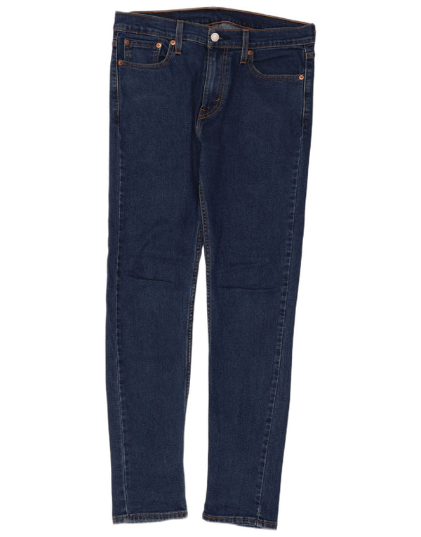 Levi's Mens 510 Skinny Jeans W30 L32 Blue Cotton