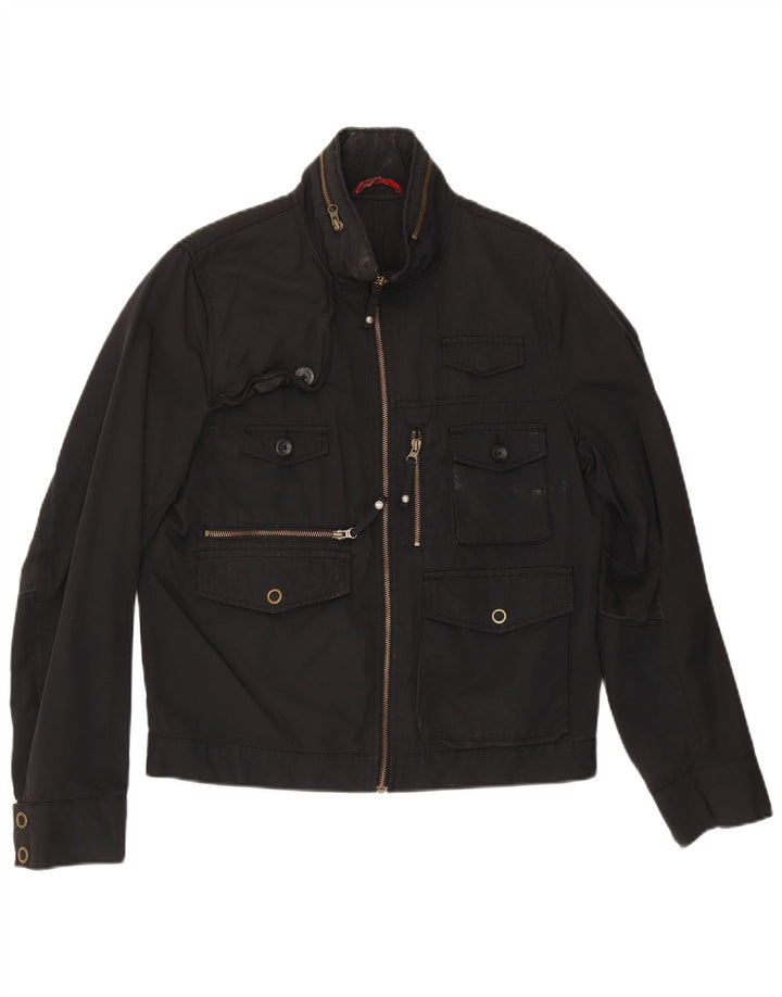 Giacca utilitaria con cappuccio da uomo Joop UK 38 poliestere nero medio
