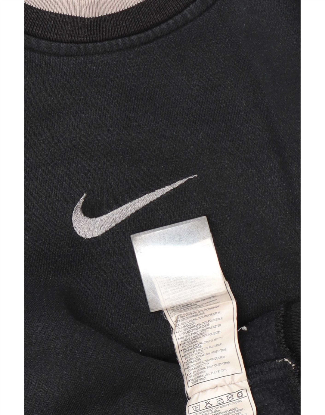 Nike Mens Sweatshirt Jumper Medium Grey Cotton