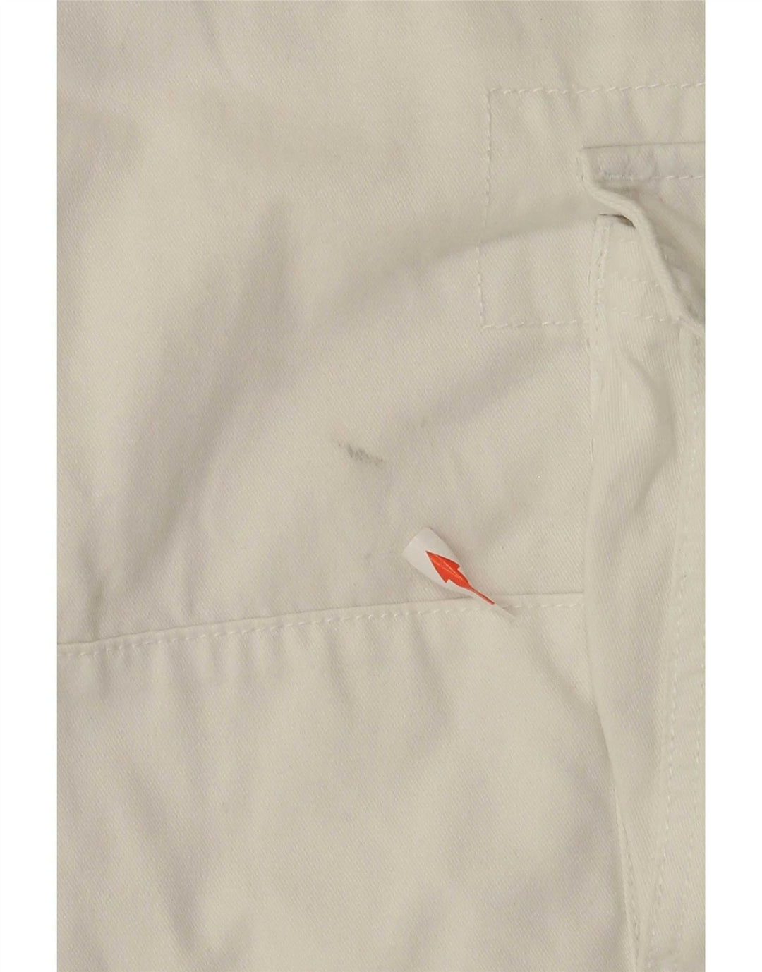 Shorts cargo masculino vintage XL W38 branco