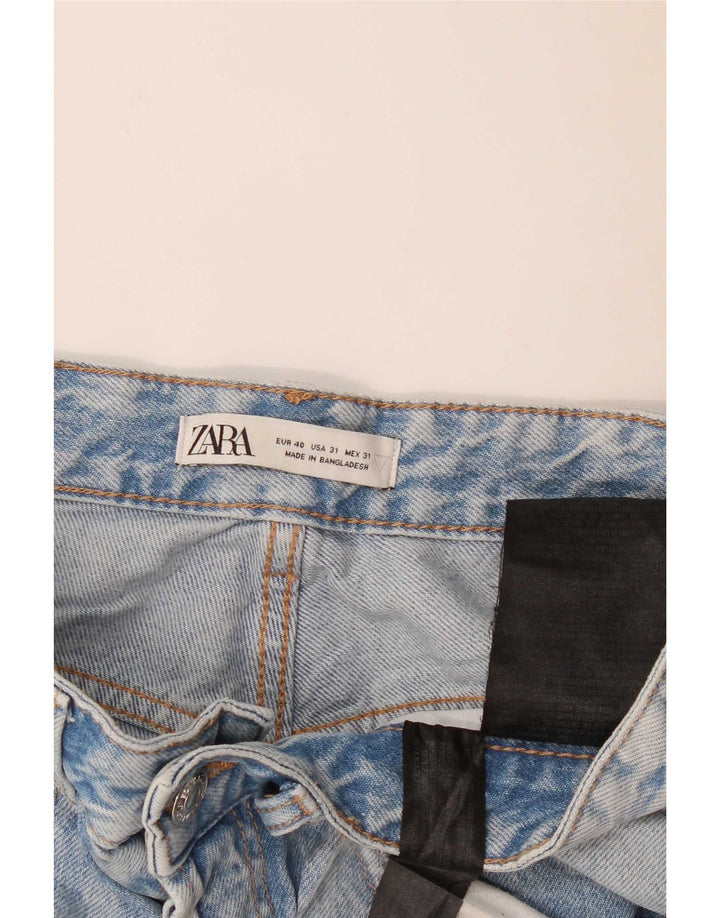 Zara Mens Slim Cropped Jeans EU 40 Medium W31 L26 Blue