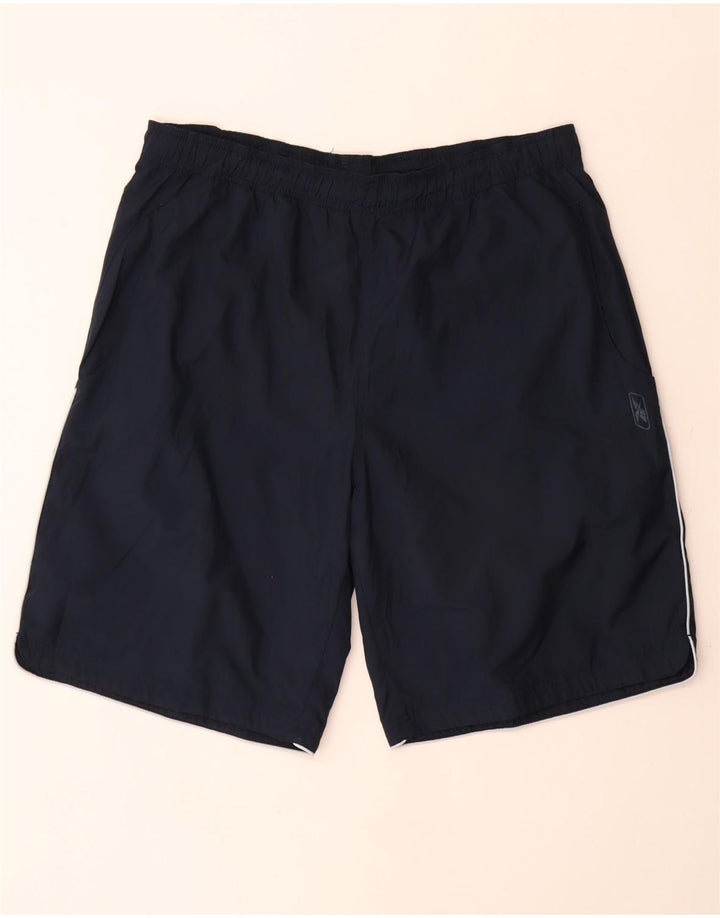 Reebok Herren Sportshorts Large Marineblau