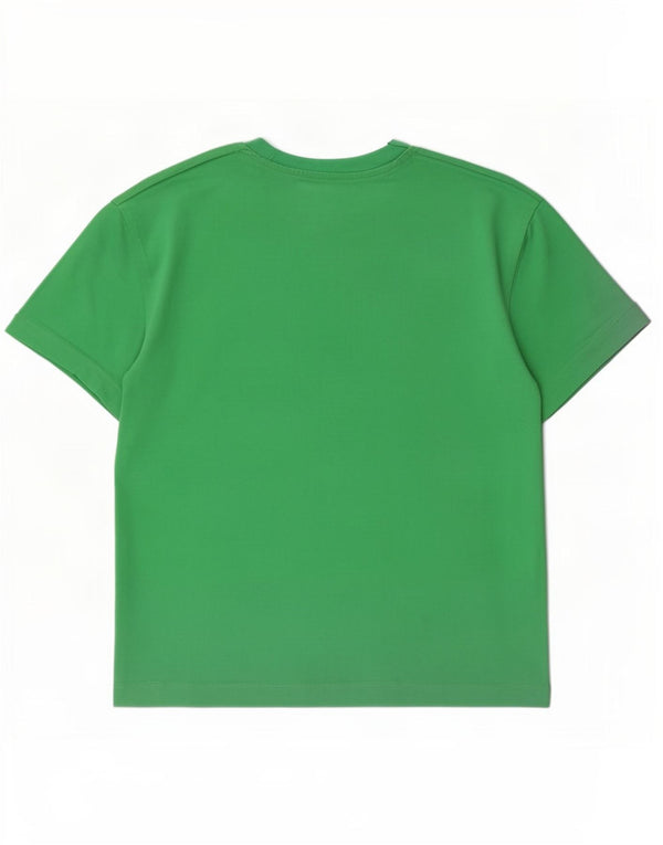 Zara Mens T-Shirt Top Medium Green Cotton