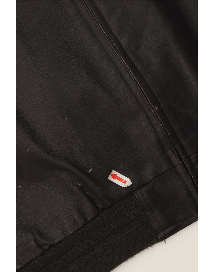 veste en cuir homme vintage UK 42 XL Marron