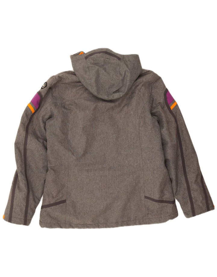 Giacca a vento con cappuccio da donna Killtec IT 44 Medium Grey Colourblock